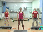 Комплекс подвижных упражнений со штангой Pump